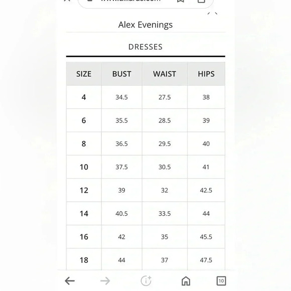 Alex Evenings Rosette A-Line Gown Size 14 - Picture 6 of 8